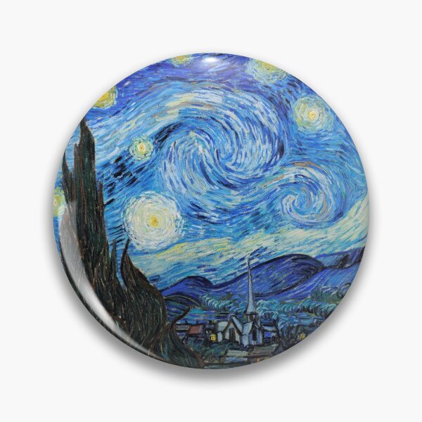 Item preview, The Starry Night (1889) by Vincent Van Gogh designed and sold by IslandArt.