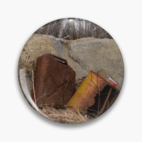 Item preview, Abandoned Rusted Fuel Cans From Years Ago designed and sold by ManiacMoose.