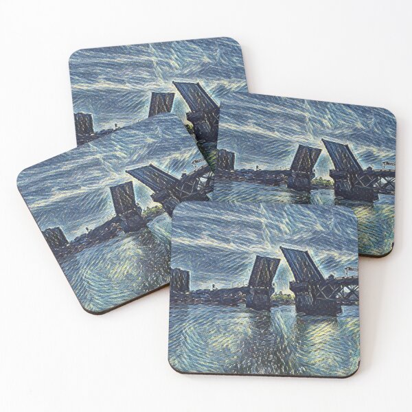 Item preview, Painted Portland Burnside Bridge Design designed and sold by LifeLikeDesigns.
