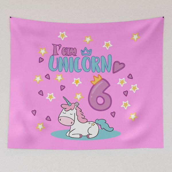 Item preview, i am 6 unicorn designed and sold by olafekry.