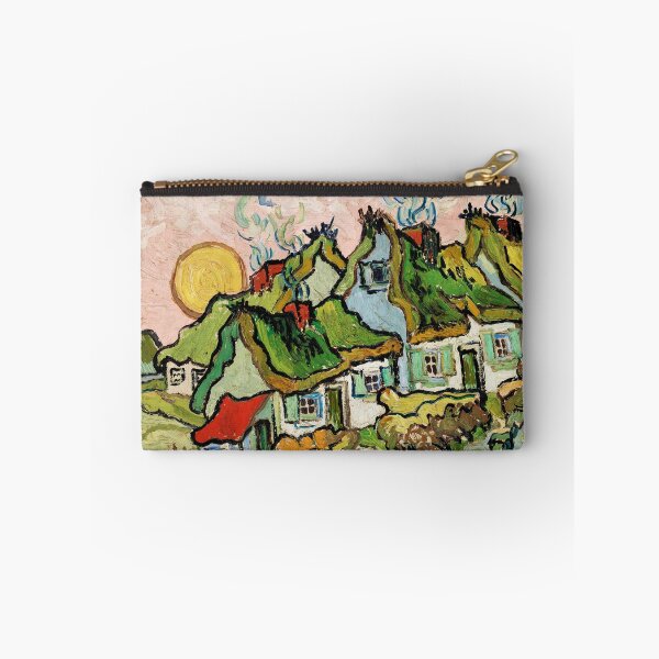 Item preview, Houses and Figure (1890) by Vincent Van Gogh designed and sold by IslandArt.
