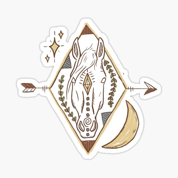 Spirit of the Horse Sticker