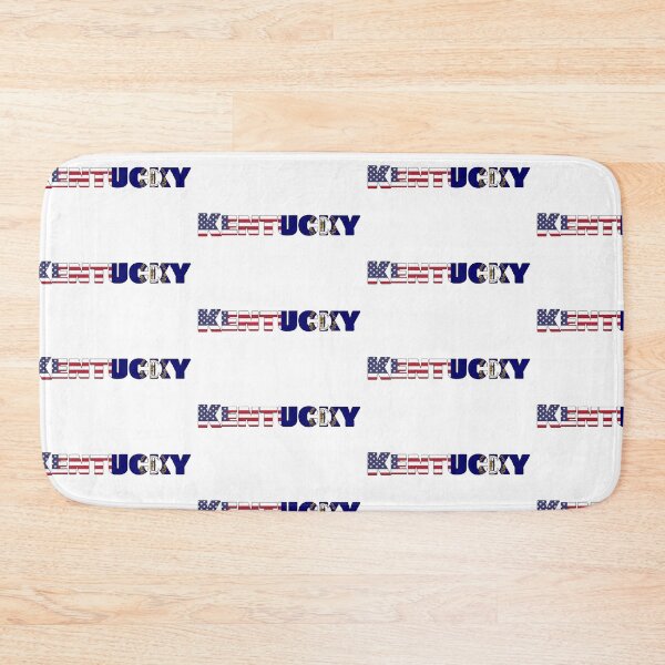 Item preview, Kentucky State Flag/ American Flag designed and sold by ElevenGraphics.