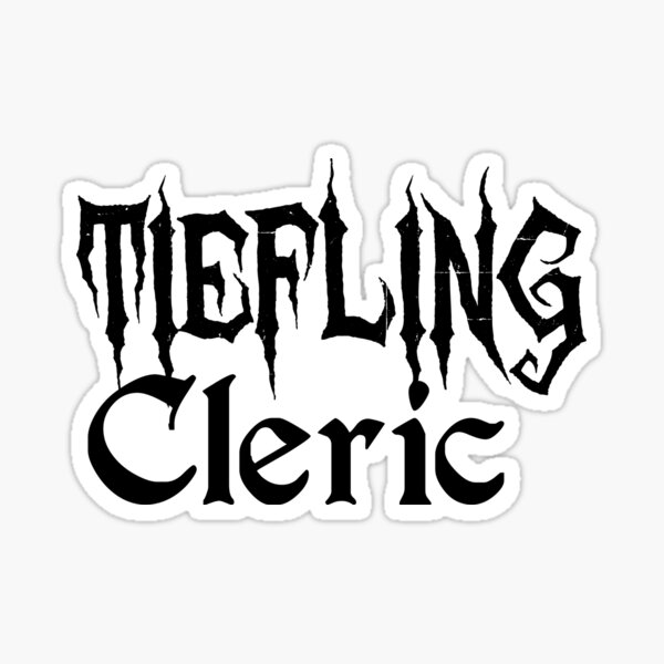 Tiefling Cleric Sticker