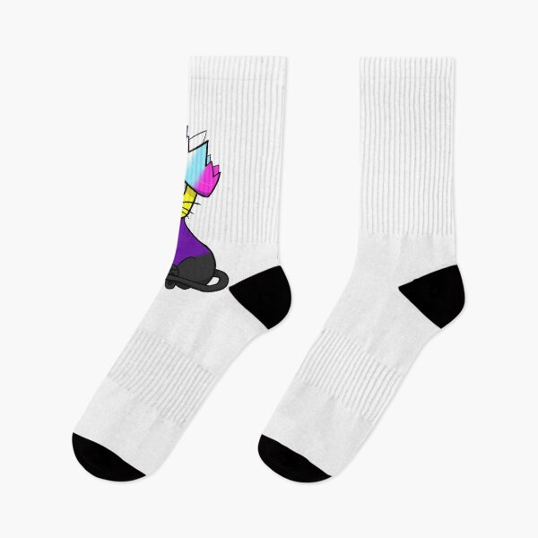 Item preview, Non-Binary Multisexual Pride Cat designed and sold by LunarDoodles.