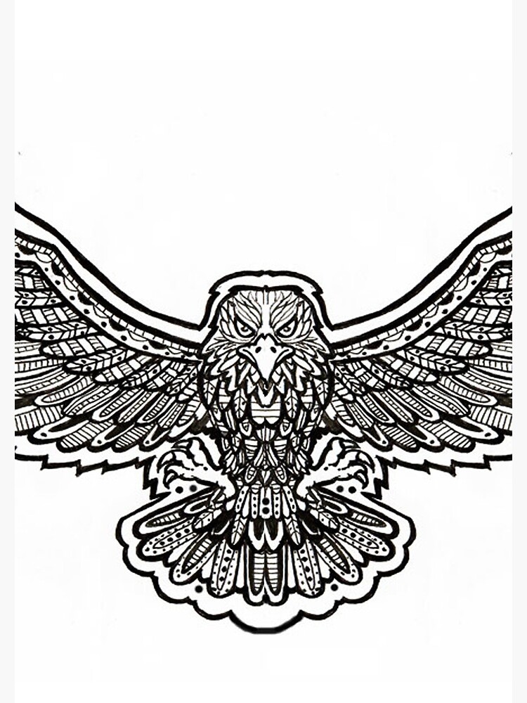 Awesome Tribal Eagle Tattoos Free Vector - Dezin.info