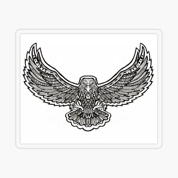 Eagle Stock Illustration  Download Image Now  Falcon  Bird Coloring  Book Page  Illlustration Technique Drawing  Art Product  iStock