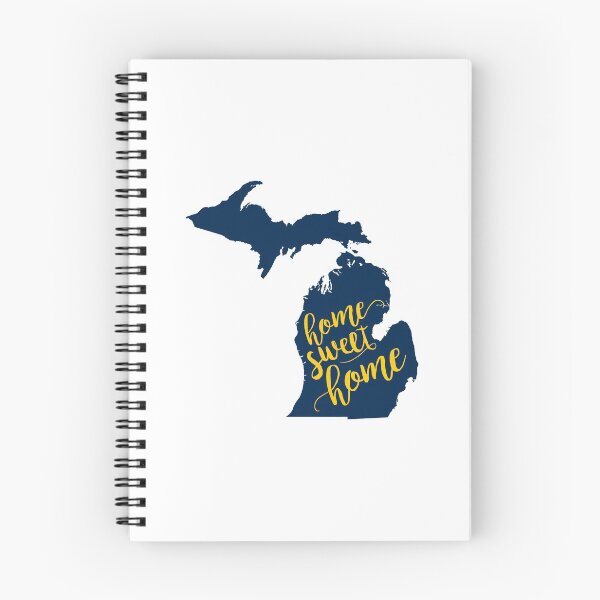 Item preview, Michigan: Home Sweet Home Maize & Blue Edition designed and sold by ope-store.
