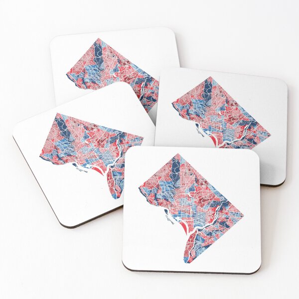 Item preview, Washington DC Neighborhood Map designed and sold by polliadesign.