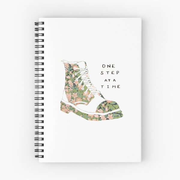 Item preview, One Step At A Time Shoe Inspirational Quote  designed and sold by faithful-ink.