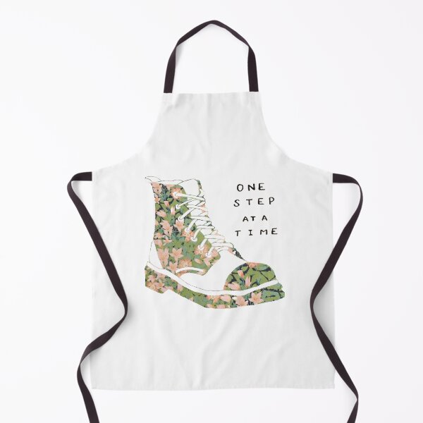 Item preview, One Step At A Time Shoe Inspirational Quote designed and sold by faithful-ink.