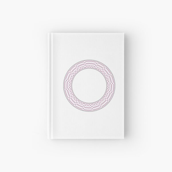 Stedman Triples Method Wreath — Notebook (Red) Hardcover Journal