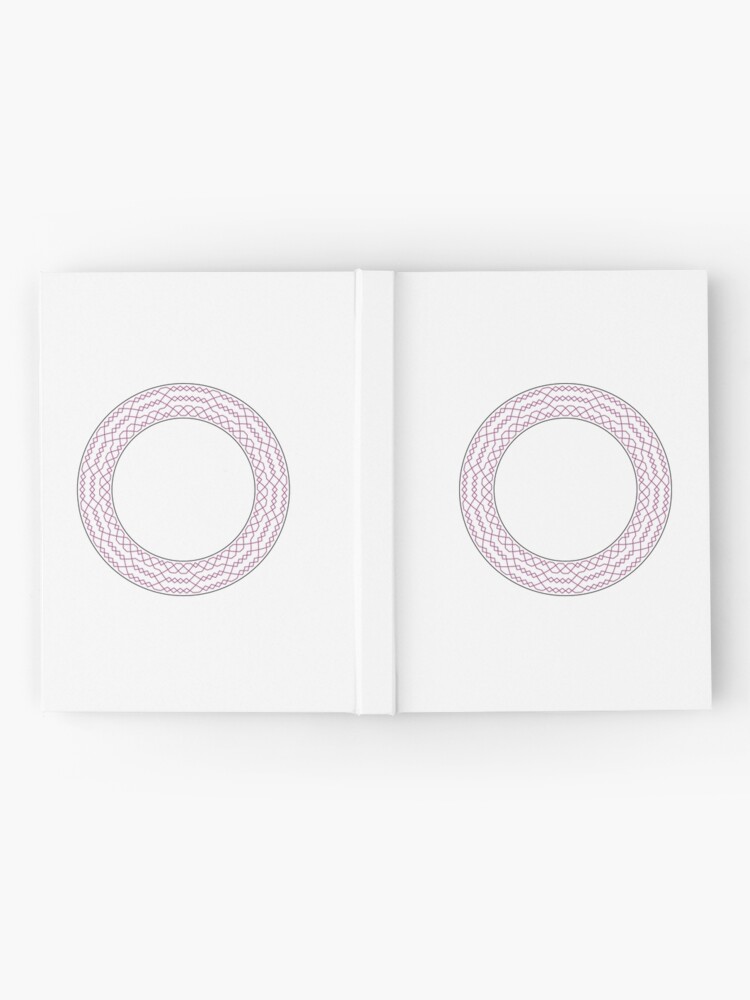 Alternate view of Stedman Triples Method Wreath — Notebook (Red) Hardcover Journal