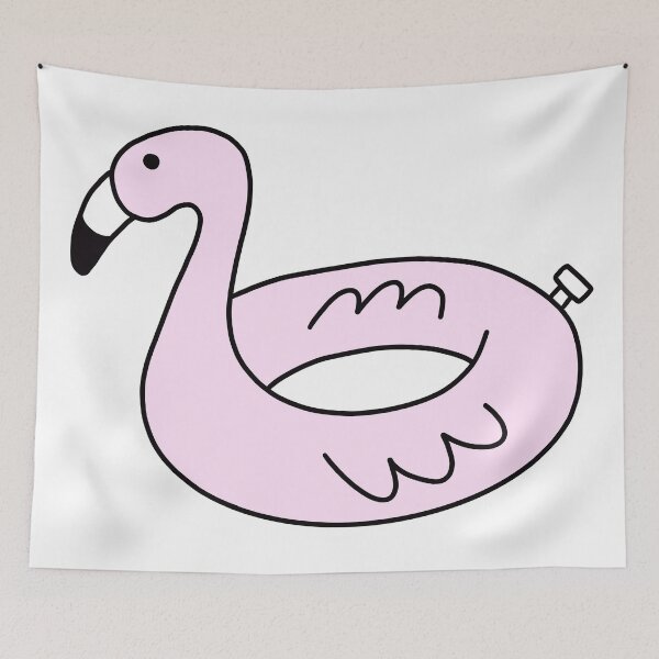 Item preview, flamingo float designed and sold by elle-artss.