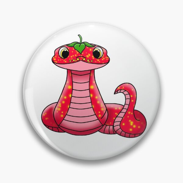 Item preview, (Look at you) Strawberry Snake designed and sold by GreySkiesArt.