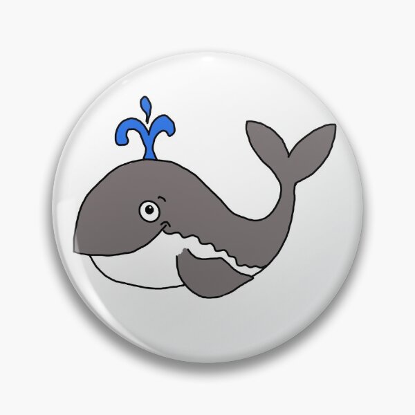 Item preview, Cute Whale - digital art illustration designed and sold by Debsta75.