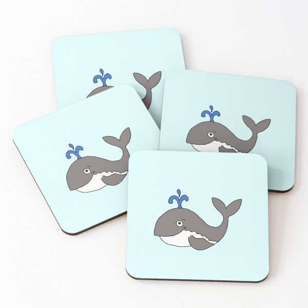 Item preview, Cute Whale - digital art illustration designed and sold by Debsta75.