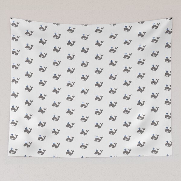 Item preview, Cute Whale - digital art illustration designed and sold by Debsta75.