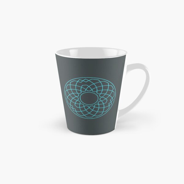 Grandsire Doubles Method Wreath — Mug (Blue) Tall Mug