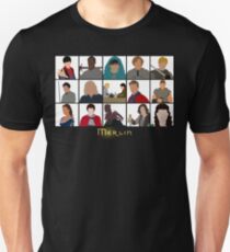 Characters Of Merlin Unisex T-Shirt