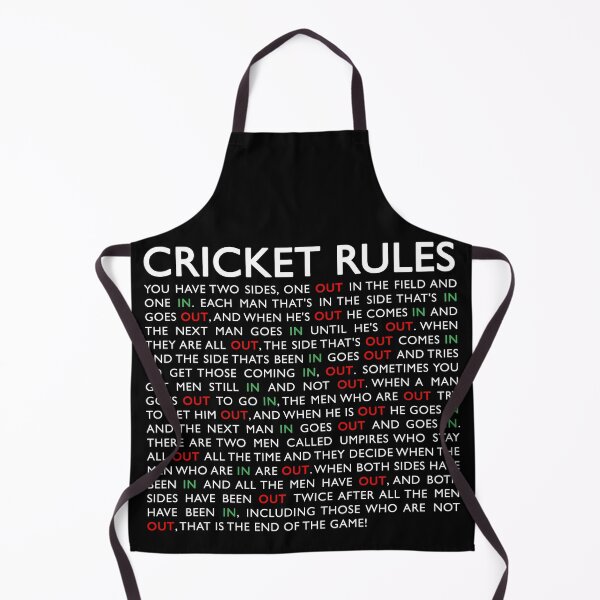 Item preview, Cricket Rules designed and sold by isstgeschichte.