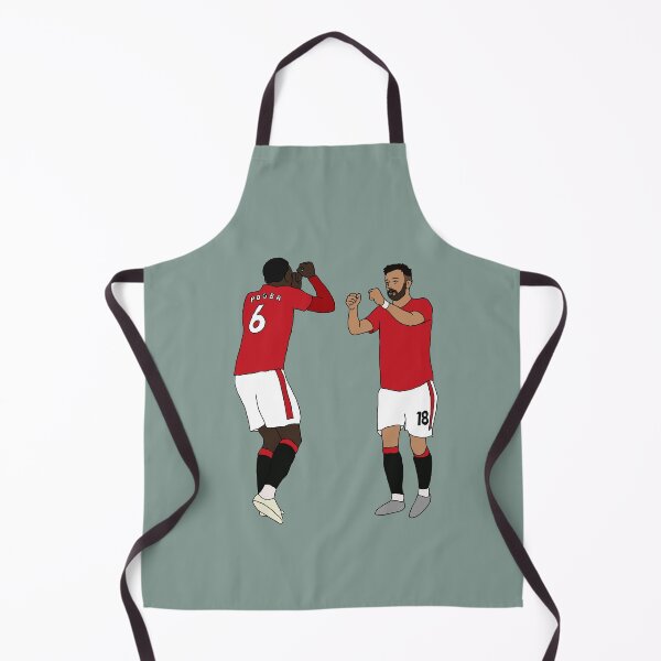 Item preview, Manchester United Pogba Bruno link up illustration designed and sold by thebcarts.