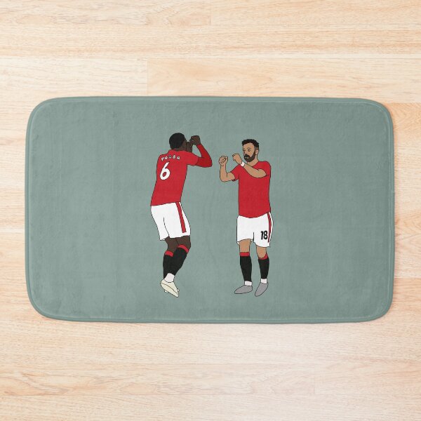 Item preview, Manchester United Pogba Bruno link up illustration  designed and sold by thebcarts.