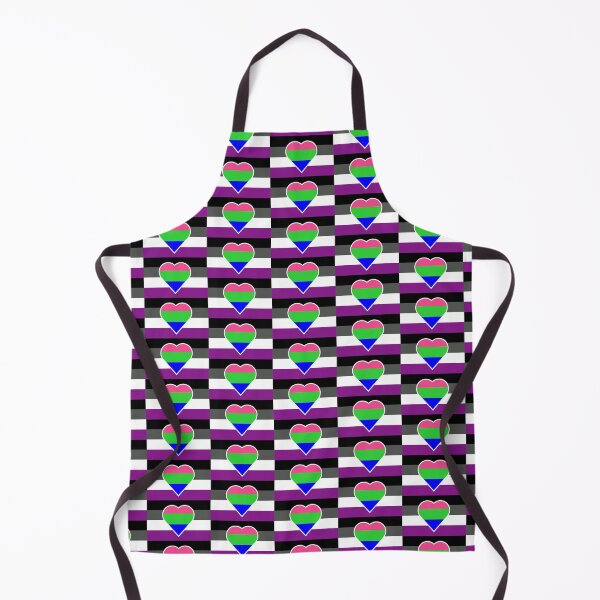 Item preview, Polyromantic Asexual Flag designed and sold by DisneyFanatic23.