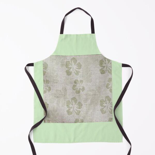 Item preview, Hibiscus pale green soft grey pattern designed and sold by Aquila Light Pictures.