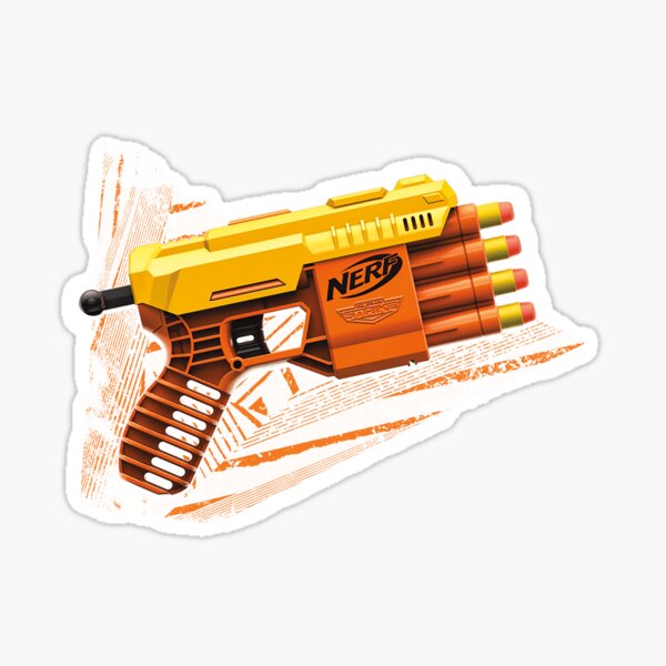 Nerf Team Nerf Logo Sticker by Lilez Senim - Pixels