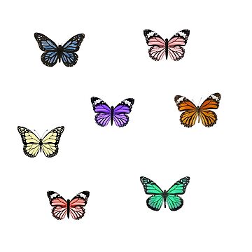 Artwork thumbnail, butterflies pack by Abby Foltz
