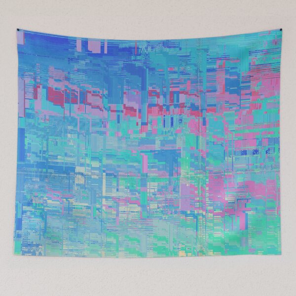 Item preview, Glitch (Blue) - Brand: Beyond Reason [NEW] designed and sold by sillyaprons.