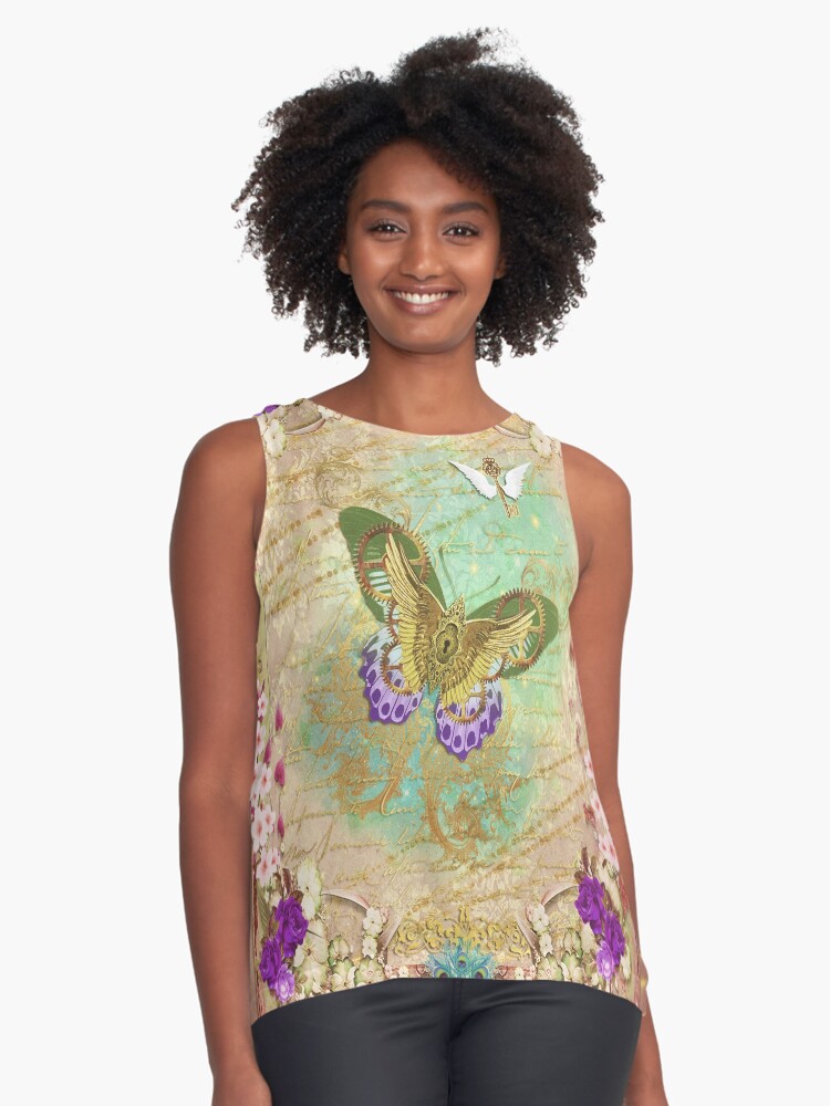 Item preview, Sleeveless Top designed and sold by PurplePeacock.