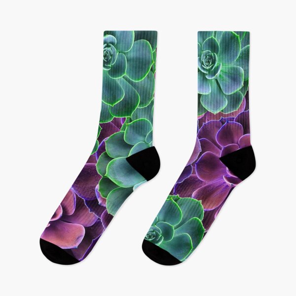 Item preview, GREEN & PURPLE GARDEN SUCCULENTS ABSTRACT ART designed and sold by sharlesart.