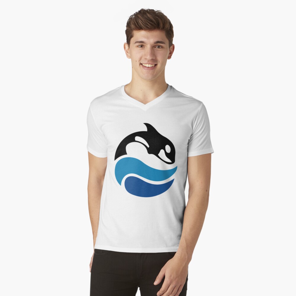 Artikel-Vorschau von T-Shirt mit V-Ausschnitt, designt und verkauft von orcakaiju.