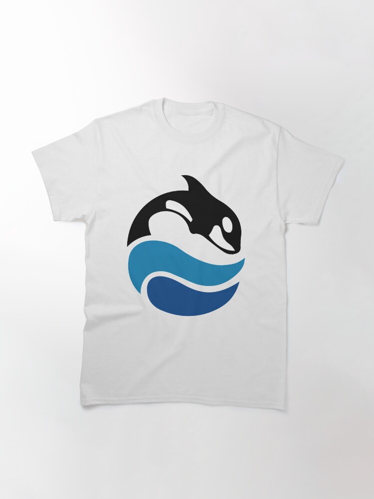 Thumbnail 3 von 7, Classic T-Shirt, Vintage SeaWorld Logo designt und verkauft von orcakaiju.