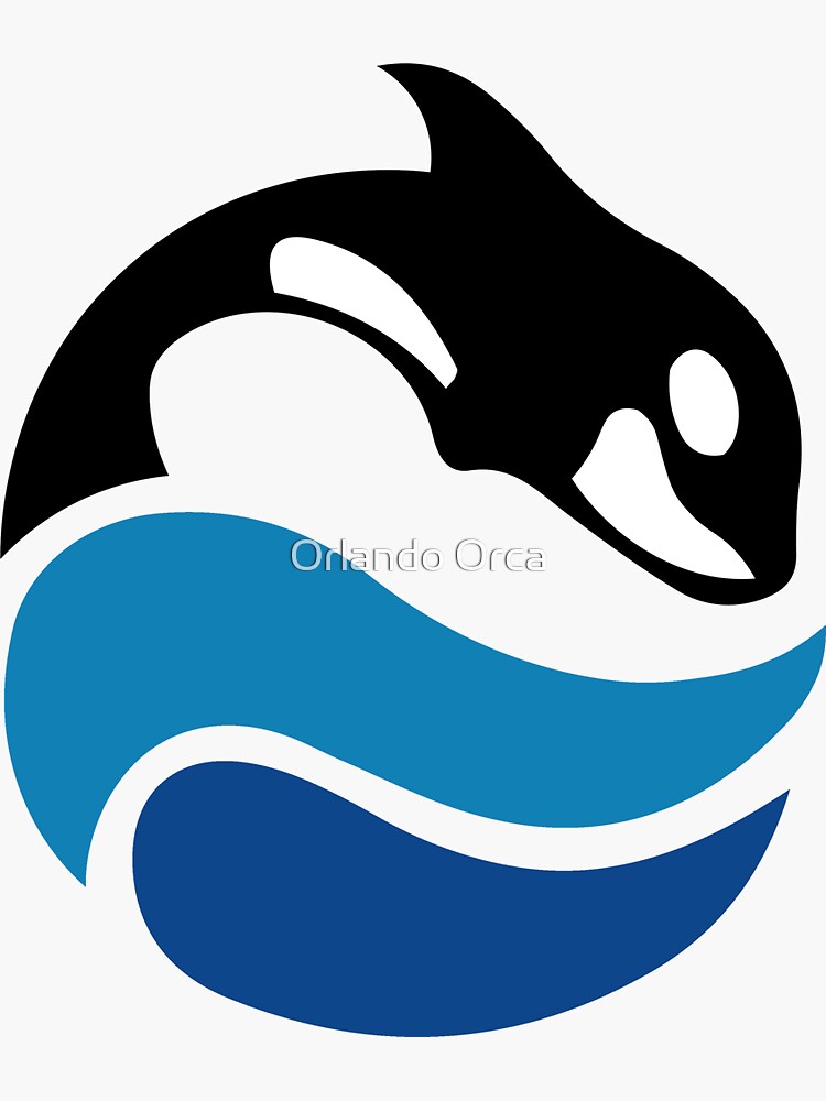 Vintage SeaWorld Logo Sticker For Sale By Orcakaiju Redbubble   Bg,f8f8f8 Flat,750x,075,f Pad,750x1000,f8f8f8 