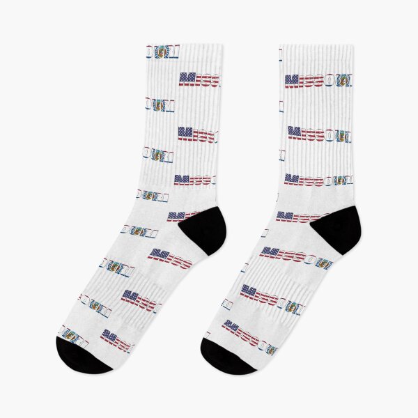 Item preview, Missouri State Flag/ American Flag designed and sold by ElevenGraphics.