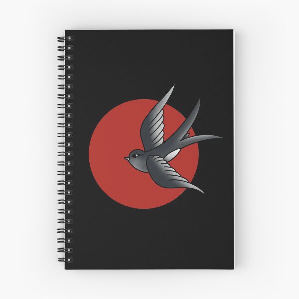 Item preview, Traditional Swallow Tattoo designed and sold by hugoncalves.