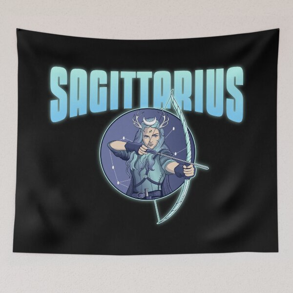 Item preview, Sagittarius Horoscope Sign Design designed and sold by Paula Helit.