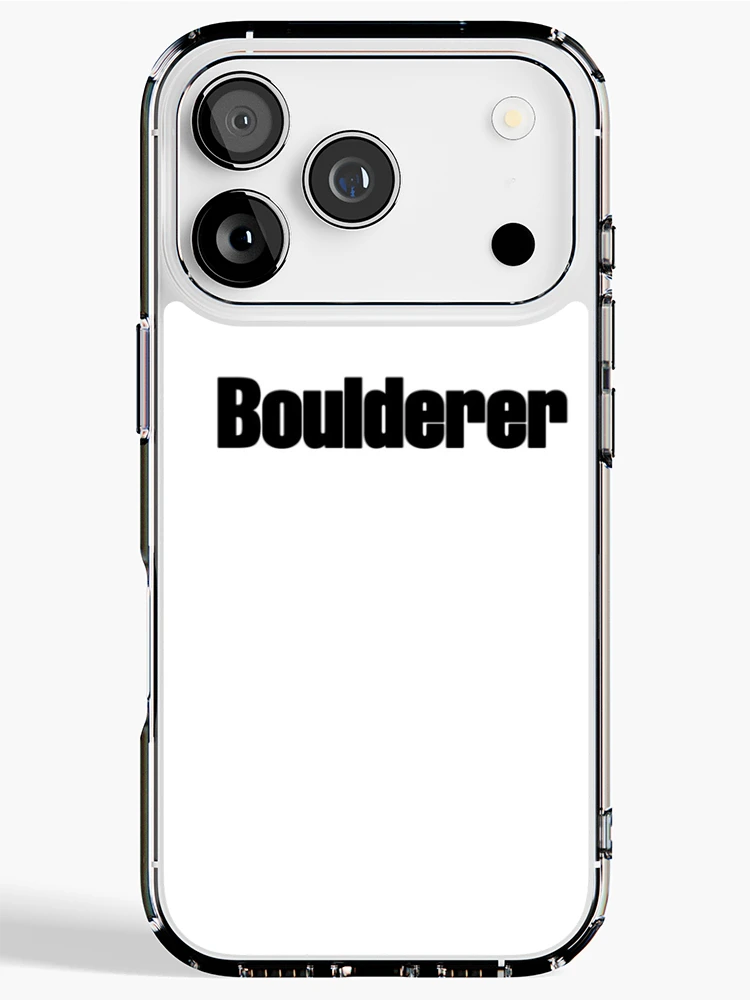 Thumbnail 1 of 5, iPhone Case, Boulderer Sticker designed and sold by Madeline Hollar.