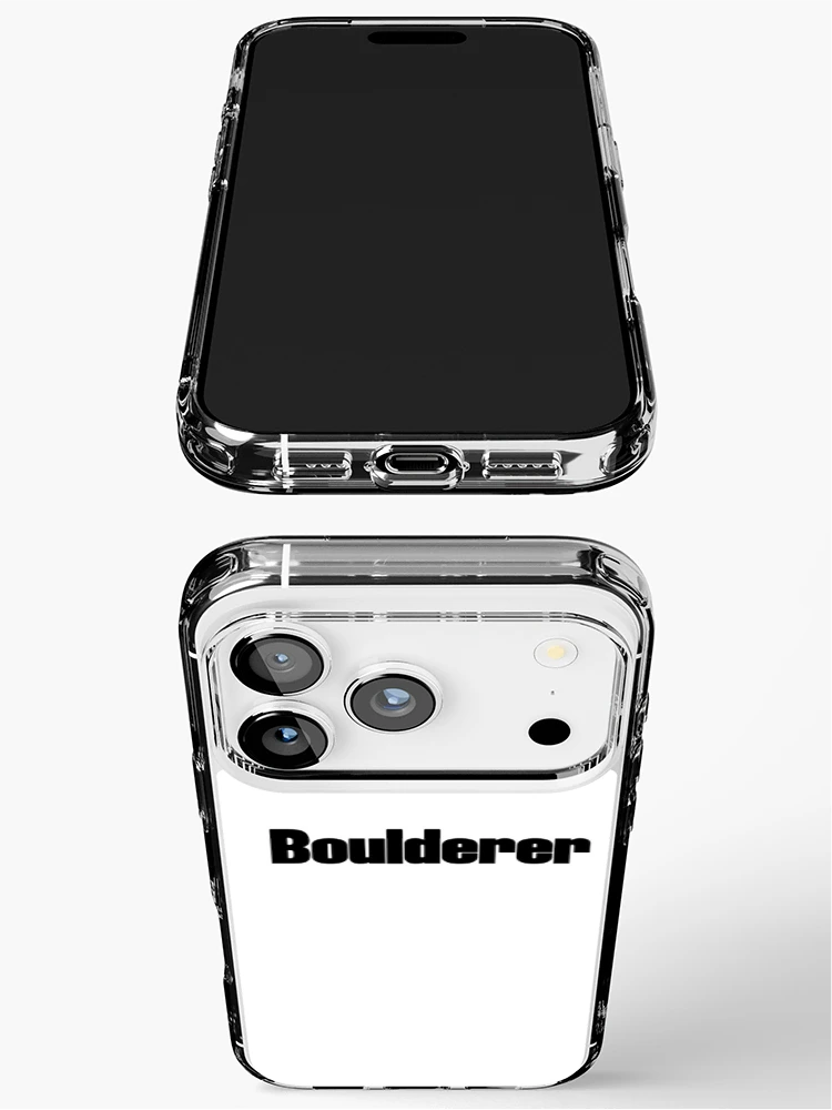 Thumbnail 3 of 5, iPhone Case, Boulderer Sticker designed and sold by Madeline Hollar.