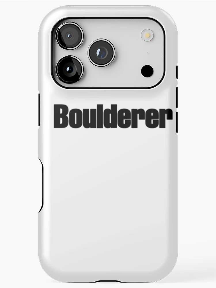 Thumbnail 1 of 4, iPhone Case, Boulderer Sticker designed and sold by Madeline Hollar.