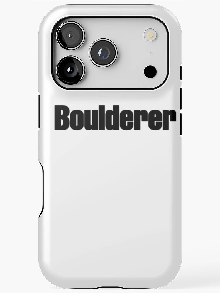 Thumbnail 1 of 4, iPhone Case, Boulderer Sticker designed and sold by Madeline Hollar.