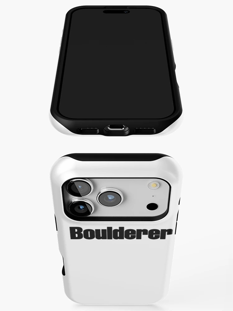 Thumbnail 3 of 4, iPhone Case, Boulderer Sticker designed and sold by Madeline Hollar.