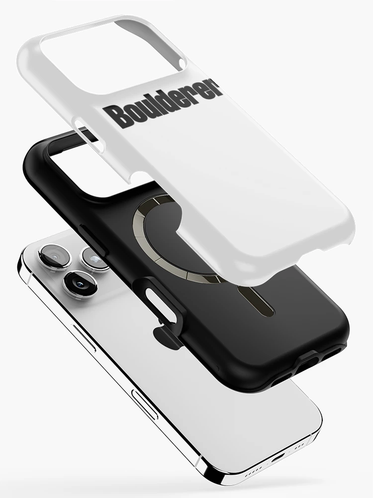 Thumbnail 2 of 4, iPhone Case, Boulderer Sticker designed and sold by Madeline Hollar.