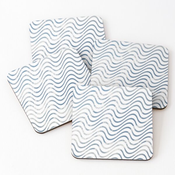 Item preview, White Line Pattern With Clouds designed and sold by MagicMullet.