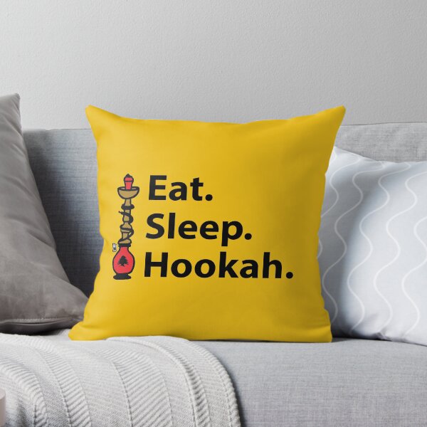 Eat Sleep Hookah Cojín