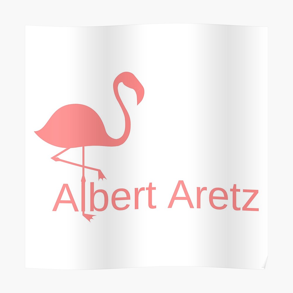 Albert Aretz Flamingo Youtube Sticker By Byitnow Redbubble - flamingo roblox net worth