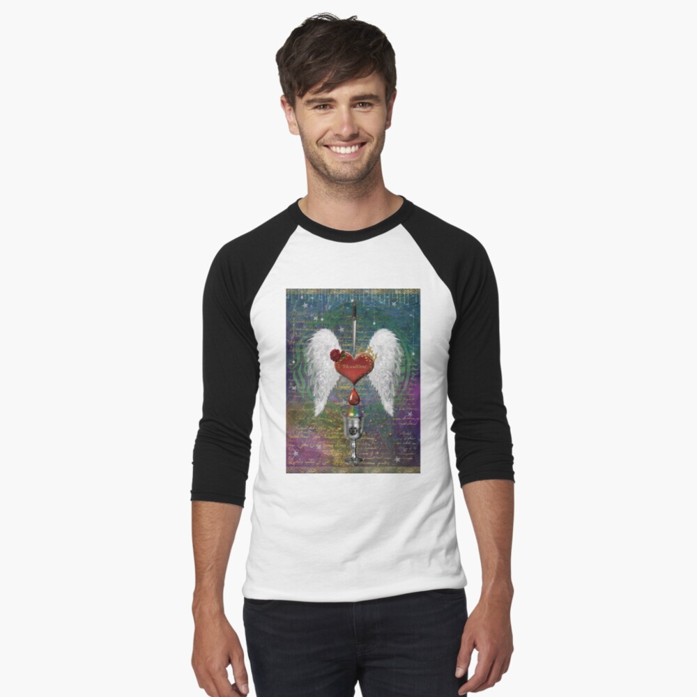 Item preview, Baseball ¾ Sleeve T-Shirt designed and sold by PurplePeacock.
